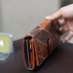 Ví da cầm tay cho nữ cúc bấm Lano VCTN091