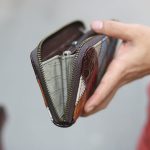 Ví da cầm tay khoá kéo cho nữ Lano VCTN090