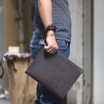 Clutch da bò cầm tay nam mẫu handmade Lano CLTK01