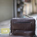 Túi clutch golf da thật handmade cao cấp khâu tay thủ công 100% Lano CLTK02