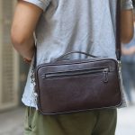 Túi clutch golf da thật handmade cao cấp khâu tay thủ công 100% Lano CLTK02