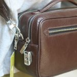 Túi clutch golf da thật handmade cao cấp khâu tay thủ công 100% Lano CLTK02