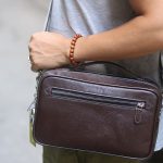 Túi clutch golf da thật handmade cao cấp khâu tay thủ công 100% Lano CLTK02