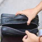 Túi clutch golf da thật handmade cao cấp khâu tay thủ công 100% Lano CLTK02
