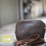 Túi da nam mini đeo chéo Lano Kt197