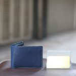 Ví da Taiga handmade dáng ngang có ngăn zip Lano VDNTK015