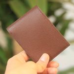 Ví nam handmade cao cấp da dê phối cá sấu Lano VDNTK018