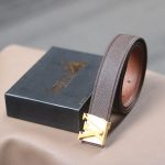 Dây thắt lưng da bò epsom handmade cao cấp TLH02