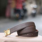 Dây thắt lưng da bò epsom handmade cao cấp TLH02