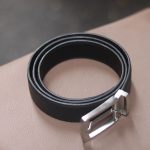 Dây thắt lưng da bò epsom handmade cao cấp TLH02