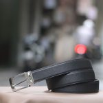 Dây thắt lưng da bò epsom handmade cao cấp TLH02