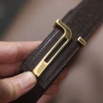 Dây thắt lưng da bò taiga handmade cao cấp TLH03