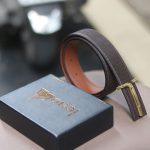 Dây thắt lưng da bò taiga handmade cao cấp TLH03