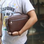 Túi golf đeo chéo da bò cao cấp khâu tay thủ công 100% Lano CLTK06
