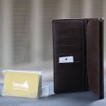 Ví da cầm tay handmade dáng hộp Lano VCTK08