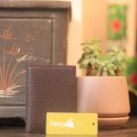 Ví da card holder handmade Lano Vdntk020