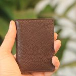 Ví da card holder handmade Lano Vdntk020