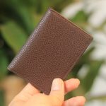 Ví da card holder handmade Lano Vdntk020