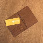 Ví da card holder handmade Lano Vdntk020