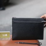 Clutch cầm tay da bò cao cấp mẫu handmade Lano CLTK10