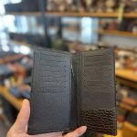Ví da cầm tay cao cấp handmade 2 gấp VCTK09