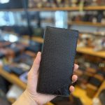 Ví da cầm tay cao cấp handmade 2 gấp VCTK09