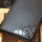 Ví da cầm tay cao cấp handmade 2 gấp VCTK09