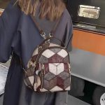 Balo da nữ đa sắc nhỏ gọn tiện lợi Lano Blnu11