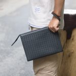 Túi Clutch da đan cầm tay đơn giản tiện lợi Lano CLT69