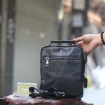 Túi da đeo chéo nam công sở giá rẻ Lano KT217