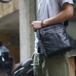 Túi da đeo chéo nam công sở giá rẻ Lano KT217
