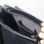 Túi da đeo chéo nam dáng hộp Lano KT216