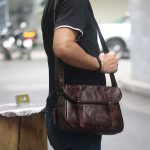 Túi da nam đeo chéo cao cấp sang trọng lịch lãm Lano KT219