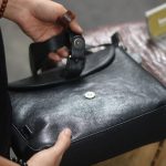 Túi đeo chéo dáng ngang da bò cao cấp Lano Kt218