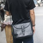 Túi đeo chéo dáng ngang da bò cao cấp Lano Kt218