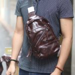 Túi nam đeo trước ngực da bò cao cấp Lano TDL88