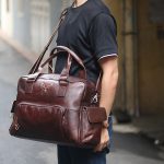 Túi trống du lịch da bò cao cấp Lano TT32