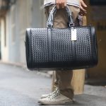 Túi trống du lịch da đan sang trọng lịch lãm Lano TT33