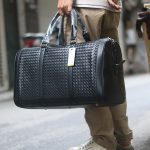 Túi trống du lịch da đan sang trọng lịch lãm Lano TT33