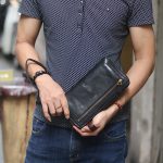 Ví cầm tay nam da bò cao cấp Lano VCTN092