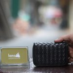 Ví kéo khoá nam da đan mẫu mới Lano VDN097