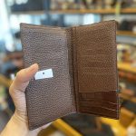 Ví cầm tay da cá sấu handmade khâu tay thủ công 100% Lano VCSTK015