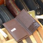 Ví cầm tay da cá sấu handmade khâu tay thủ công 100% Lano VCSTK015