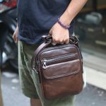 Túi nam xách tay kết hợp đeo chéo da bò cao cấp Lano KT223