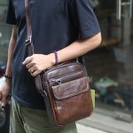 Túi nam xách tay kết hợp đeo chéo da bò cao cấp Lano KT223