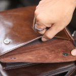 Túi nam xách tay kết hợp đeo chéo da bò cao cấp Lano KT223