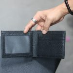 Ví da nam cao cấp handmade khâu tay thủ công Lano VDNTK023
