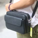 Túi đeo chéo da bò cao cấp handmade khâu tay thủ công 100% Lano CLTK016