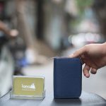 Ví da nam đựng thẻ handmade Lano VDNT05