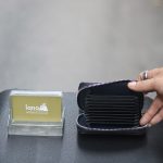 Ví da nam đựng thẻ handmade Lano VDNT05